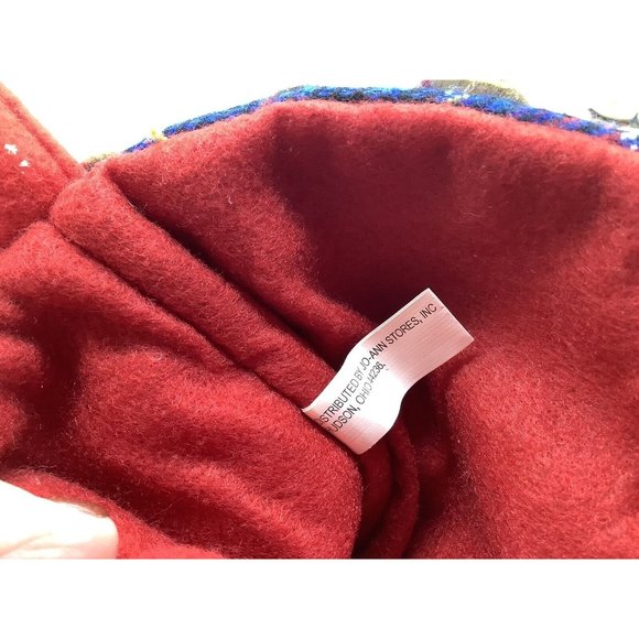 Christmas Stockings with Wooden Buttons - Picture 10 of 10